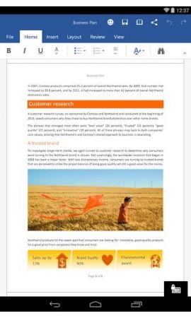 Word Preview V16.0.3601.1010 for Android׿